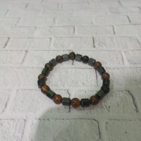 GELANG ASMA TIGER EYES CAMPUR UKURAN 8 MM