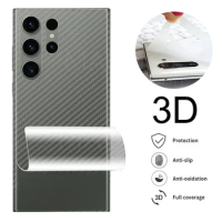 3D Back Cover Carbon Fiber Film For VIVO IQOO 12 Pro Back Rear Screen Protector For VIVO IQOO12 Pro IQOO 12Pro