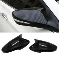 2X Side Wing Mirror Cover Caps For Hyundai Elantra 2011-2015 &amp; Veloster 2012-2017 with turn signal Rearview Mirror Cover Add on