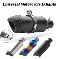 51mm Universal GP Motocross Exhaust Motorcycle Muffler Escape Moto With DB Killer for Yamaha r3 S1000rr Trk 502 ​Cbr650r Sv650