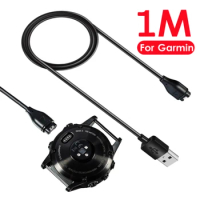 1m USB Charging Cable Charger for Garmin Fenix 5 5S 5X Plus Forerunner 935/Approach S60 5 Sapphire Vivoactive 3 Music Vivosport