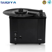 High End Luxury Amari RW220 Special Disc Washer for Black Glue Compact Disc LP Disc Washer Vacuum Drying Phono Preamp
