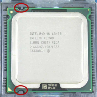 Original Intel Xeon L5430 processor 2.66GHz 12MB Quad-Core CPU equal to Q8300 Q8400 works on LGA775 mainboard no need adapter