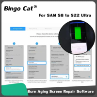 Newest Burn Aging Screen Repair Software For Samsung S8 to S22 S23 Ultra Note 8-20Ultra LCD Screen Color Darken Problem Repair