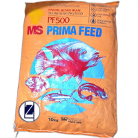 PF500 Repack 500g Pelet pakan Benih Ikan MS Prima Feed