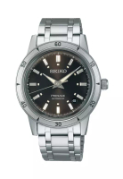 Seiko Presage Style60's  Men Automatic Watch SRPL09J Silver Stainless Steel Strap
