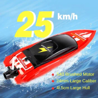 2.4GHz RC Jet Pump Speed Boat 540 Brushless Motor 24mm Large Caliber 41.5cm Large Hull Capsize Reset Waterproof Anti-collision