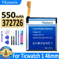 YKaiserin Replacement Battery For Ticwatch 1 2 E S Ticwatch1 46mm Ticwatch 2 2nd for TicwatchE TicwatchS Watch Bateria
