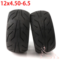 2 pcs 12x4.50-6.5 Tubeless Tires Suitable For Scooter Wear-resistant New Electric 12*4.50-6.5 Tyre Accessories