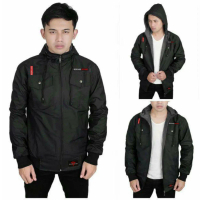 Jaket Pria Jaket Parasut Jaket Waterproof Jaket Pria Jaket Gunung Jaket Hiking Cowok Keren Distro Te