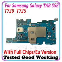 100% TESTED Unlocked Plate For Samsung Galaxy TAB S5E T720 T725 64GB Motherboard Full Chips Logic board Circuit Motherboard