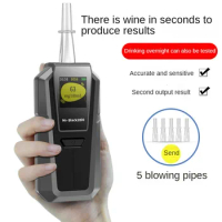 2000 Alcohol Tester Blow-type High-precision Tester Check The Alcohol Tester of Drunk Driving Traffic Police