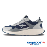 KangaROOS 男 ZEPHYR 2 機能輕量 運動鞋 休閒鞋(灰/藍-KM32068)