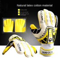 Cushioning Goalkeeper Gloves Wear Resistant Finger Protection Adult Goalie Gloves Major Breathable Latex Gloves