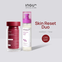 ผลิตภัณฑ์ INGU Skin Reset Duo คู่กับ AstaNext+ ผลิตภัณฑ์เสริมอาหาร แอสต้าเน็กซ์ พลัส วันหยุด