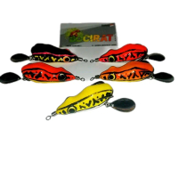 Lure sofrog KADAL MESIR 4cm Underwater , umpan Mancing ikan gabus dengan action tenggelam