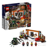 【LEGO 樂高】積木 漫威系列 聖殿工廠的蜘蛛俠 76185(代理版)