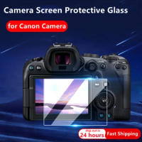 R5 R3 R7 R8 R50 R6 Camera Glass Hardness Tempered Glass for Canon EOS R5 R6 R RP M50 M50II Camera Ultra Thin Screen Protector