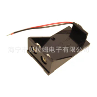 BH9V-3W Battery box 9V holder baffle cell box 9V battery seat 9V band line battery box with wire