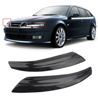 Car Front Light Headlight Cover Trim Eyebrow Eyelid Fit For Saab 9-3 2002-2006