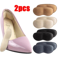 2pcs Adhesive Heel Insoles Pads Heel Insoles Patch Pain Relief Anti-wear Cushion Pads Feet Care Heel Protector Insole Feet Care