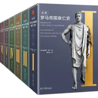 6 Books History of The Decline and Fall of The Roman Empire History of Human Civilization History Book Chinese Version