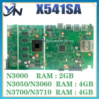 X541SA Laptop Motherboard For ASUS X541SA X541S F541S A541S Mainboard N3000 N3050/N3060 N3700/N3710 RAM-2GB/4GB/8GB 100% TEST OK