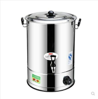 商用不銹鋼電熱開水桶大容量全自動燒水桶保溫桶奶茶桶涼茶熱水桶【年終特惠】