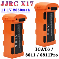 For JJRC X17 RC Drone Battery 11.1V 2850mAh For 8811 8811Pro ICAT6 Quadcopter Battery Original X17 Battery Parts Li-po Battery