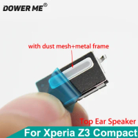 Dower Me Top Ear Speaker Receiver Earpiece Earphone With Adhesive+Metal Frame For SONY Xperia Z3 Compact M55W Z3mini D5833 D5803