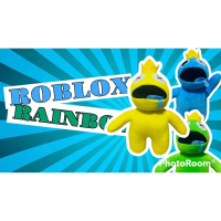 Boneka ROBLOX / Boneka Roblox Rainbow Friend / Boneka Rainbow Roblox biru/ Mainan Roblox Friends