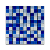 Foshan New Design 25x25 Building Material Glass Mosaic Tile