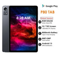 New 10.1 inch Tablet Pc 8GB+256GB ROM Dual SIM 4G Phone Call Android 13 OTG WiFi Bluetooth GPS Pad