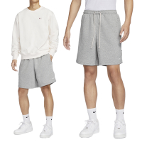 Nike NK DF SI FLC 8IN Short 男款 灰色 運動 棉褲 拉鍊 口袋 短褲 FZ0217-063