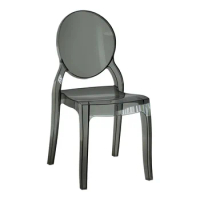 Restaurant Modern Dining Chair Throne Plastic Gaming Minimalist Lounge Computer Dining Chair Transparent Silla Office Furniture