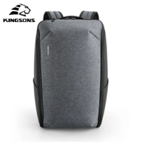 Kingsons 15 inch Waterproof Laptop Backpack Anti-Theft School Unisex Backpacks Messenger Mochila Masculina Bag Multi-layer