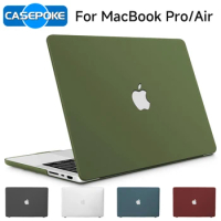 For MacBook Case for MacBook Pro 14 Air 13 M1 M2 M3 Air 15.3 13.6 Pro 13 Cover Leaves no Fingerprints for MacBook Accessories