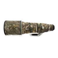 Juntuo Camouflage Lens Coat for Canon EF 500mm F/4 L IS II USM Telephoto Lens Jungle Nylon Waterproof Cover