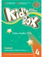 Kid\'s Box 4 Class Audio CDs (3) Updated British English 2/e Caroline Nixon and Michael Tomlinson  Cambridge