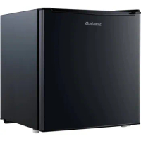 Refrigerators Galanz 1.7 Cu ft Single Door Mini Fridge GL17BK, Black, New
