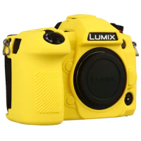 For LUMIX G9 Camera Cover For Panasonic LUMIX G9 Digital Camera Litchi Texture Surface Skin Silicone Camera Protector