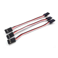 5Pcs/Lot 100MM 150MM 300MM 500mm Servo Extension Cord Male to Male for JR Plug Lead Wire Cable