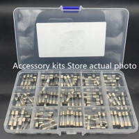150 boxes of 5x20mm glass fuse 0.1A-20A fuse tube set, 15 specifications