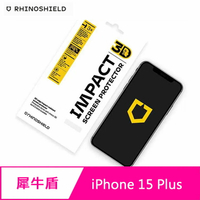RHINOSHIELD 犀牛盾 iPhone 15 Plus 3D 壯撞貼 手機螢幕保護貼【APP下單最高22%點數回饋】