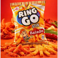 Ring Go Stix 10gr 1 Renteng isi 10pcs / Festival Snack Stik Aneka Rasa 200gr / Festival Snack Enak /