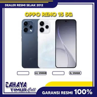 OPPO RENO 15 5G RAM 8/256GB - 12/256GB SMARTPHONE GARANSI RESMI WHITE 12/256GB