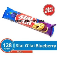 Biskuit Roma Slai Olai Blueberry Roll / Slai Olai Blueberry 128 gr