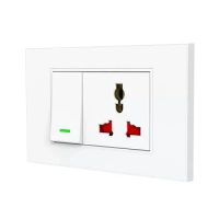 TB20 Tuya Smart Wi-Fi Switch Socket Wall Outlet And Switches Wall Outlet 1 Gang Switch