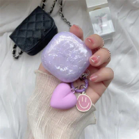 cute love Case for Samsung Galaxy Buds 2 / Buds Live / Buds Pro Case Silicone Headphone Bag Accessories earphone Box