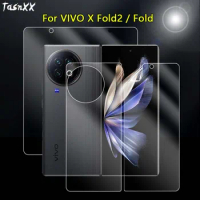 Front / Back Soft TPU Film For VIVO X Fold2 Fold Plus Ultra Clear Anti Scratch Full Cover Screen Protector -Not Tempered Glass